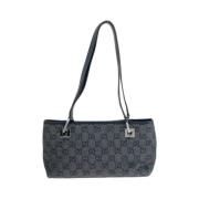 Pre-owned Canvas gucci-bags Gucci Vintage , Black , Dames