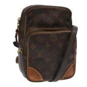 Pre-owned Canvas louis-vuitton-bags Louis Vuitton Vintage , Brown , Da...