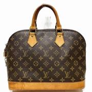 Pre-owned Canvas handbags Louis Vuitton Vintage , Brown , Dames