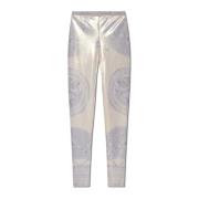 Leggings met La Coupe des Dieux print Versace , Yellow , Dames