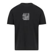 Zwarte T-shirts en Polos C.p. Company , Black , Heren