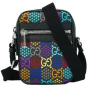 Pre-owned Canvas shoulder-bags Gucci Vintage , Multicolor , Dames