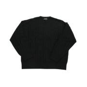 Stijlvolle Pullover Sweater voor Mannen Emporio Armani , Black , Heren