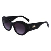 Stijlvolle zonnebrillencollectie Liu Jo , Black , Dames