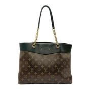 Pre-owned Canvas louis-vuitton-bags Louis Vuitton Vintage , Brown , Da...