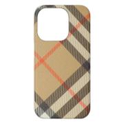 I-Tech Beige Telefoonhoes Burberry , Beige , Heren