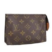 Pre-owned Canvas louis-vuitton-bags Louis Vuitton Vintage , Brown , Da...