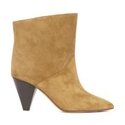 Bruine Laarzen Loline Stijl Isabel Marant , Brown , Dames