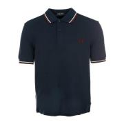 Klassieke Piqué Polo Shirt Fred Perry , Blue , Heren