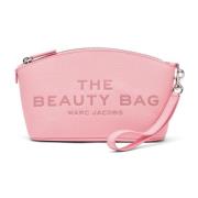 Roze Leren Baeury Tas Clutch Marc Jacobs , Pink , Dames