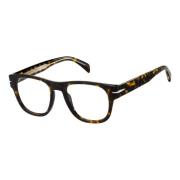 DB 7025 Zonnebril in Donker Havana Eyewear by David Beckham , Multicol...