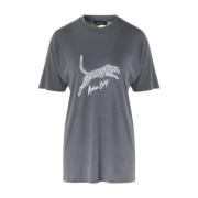 T-Shirts Anine Bing , Gray , Dames