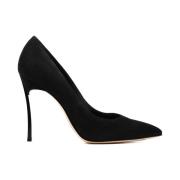 Klassieke Blade Hoge Hakken Casadei , Black , Dames