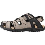 Flat Sandals Geox , Brown , Heren