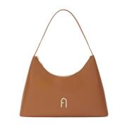 Diamante Schoudertas S Furla , Brown , Dames