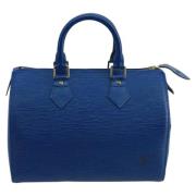 Pre-owned Leather louis-vuitton-bags Louis Vuitton Vintage , Blue , Da...