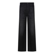 Jeans Straight - Blauw 7 For All Mankind , Black , Dames