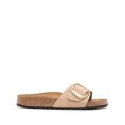 Sandales met gesp Birkenstock , Beige , Dames