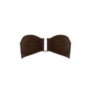 Vulkaan Bandeau Bikini Top Eres , Brown , Dames