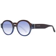 Bruine Herenzonnebril Ronde Stijl Scotch & Soda , Brown , Heren