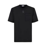 Zwarte T-shirt voor mannen Stijlvol Alexander McQueen , Black , Heren