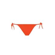 Verstelbare Bind Bikini Bodems in Soleil Eres , Orange , Dames