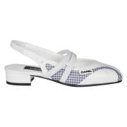 Elegante Slingback Schoenen Carel , White , Dames