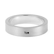 Lint Ring Gemaakt in Frankrijk 7g Le Gramme , Gray , Unisex