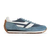 Blauwe Sneakers voor Moderne Man Tom Ford , Blue , Heren