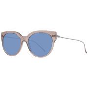 Bruine Dames Zonnebril Ronde Frame Scotch & Soda , Brown , Dames