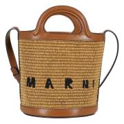 Mini Tropicalia Emmer Tas Marni , Brown , Dames