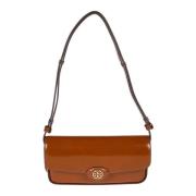 Spazzolato Schoudertas Tory Burch , Brown , Dames