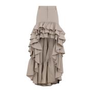 Chique Nude & Neutrals Rok Moschino , Beige , Dames