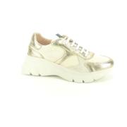 Sportieve Goud +Mesch Sneakers Hispanitas , Yellow , Dames