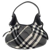 Pre-owned Nylon shoulder-bags Burberry Vintage , Black , Dames