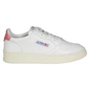 Lage Leren Sneakers Autry , White , Dames