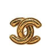 Pre-owned Yellow Gold chanel-jewelry Chanel Vintage , Yellow , Dames