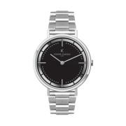 Heren Zilveren Horloge Pierre Cardin , Gray , Heren