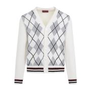 Witte Trui Stijlvolle Look Gucci , White , Heren