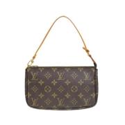 Pre-owned Canvas louis-vuitton-bags Louis Vuitton Vintage , Brown , Da...