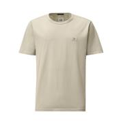 Blauwe Vos Minimalistisch T-shirt Elegantie Comfort C.p. Company , Blu...