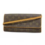 Pre-owned Fabric shoulder-bags Louis Vuitton Vintage , Brown , Dames