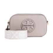 Stijlvolle Schoudertas in Neutrale Tinten Tory Burch , Beige , Dames