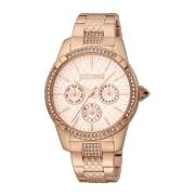 Roségouden Damesmode Horloge Just Cavalli , Yellow , Dames