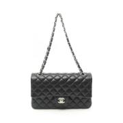 Pre-owned Fabric chanel-bags Chanel Vintage , Black , Dames