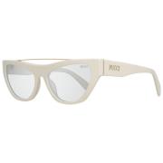 Witte Cat Eye Zonnebril Emilio Pucci , White , Dames