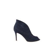 Pre-owned Fabric heels Gianvito Rossi Pre-owned , Blue , Dames