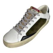 Verweerde Heren Sneaker Wit/Bruin Crime London , White , Heren