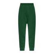 Sweatpants met logo Dsquared2 , Green , Heren