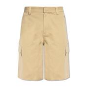 Cargo-style shorts Off White , Beige , Heren